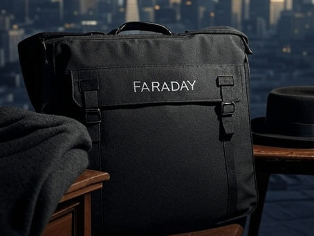 Faraday bag example against SF skyline