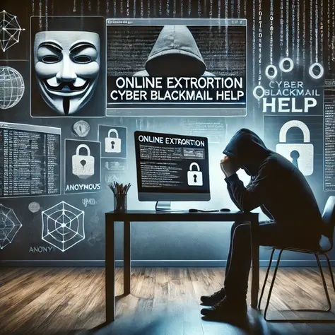 Online Extortion Cyber Blackmail Help