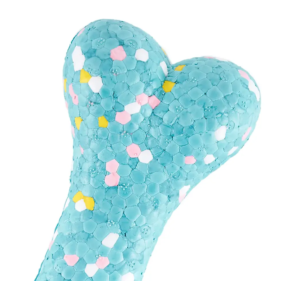 Zippy Paws AirTuff Puncture Resistant Floating Dog Toy - Bone