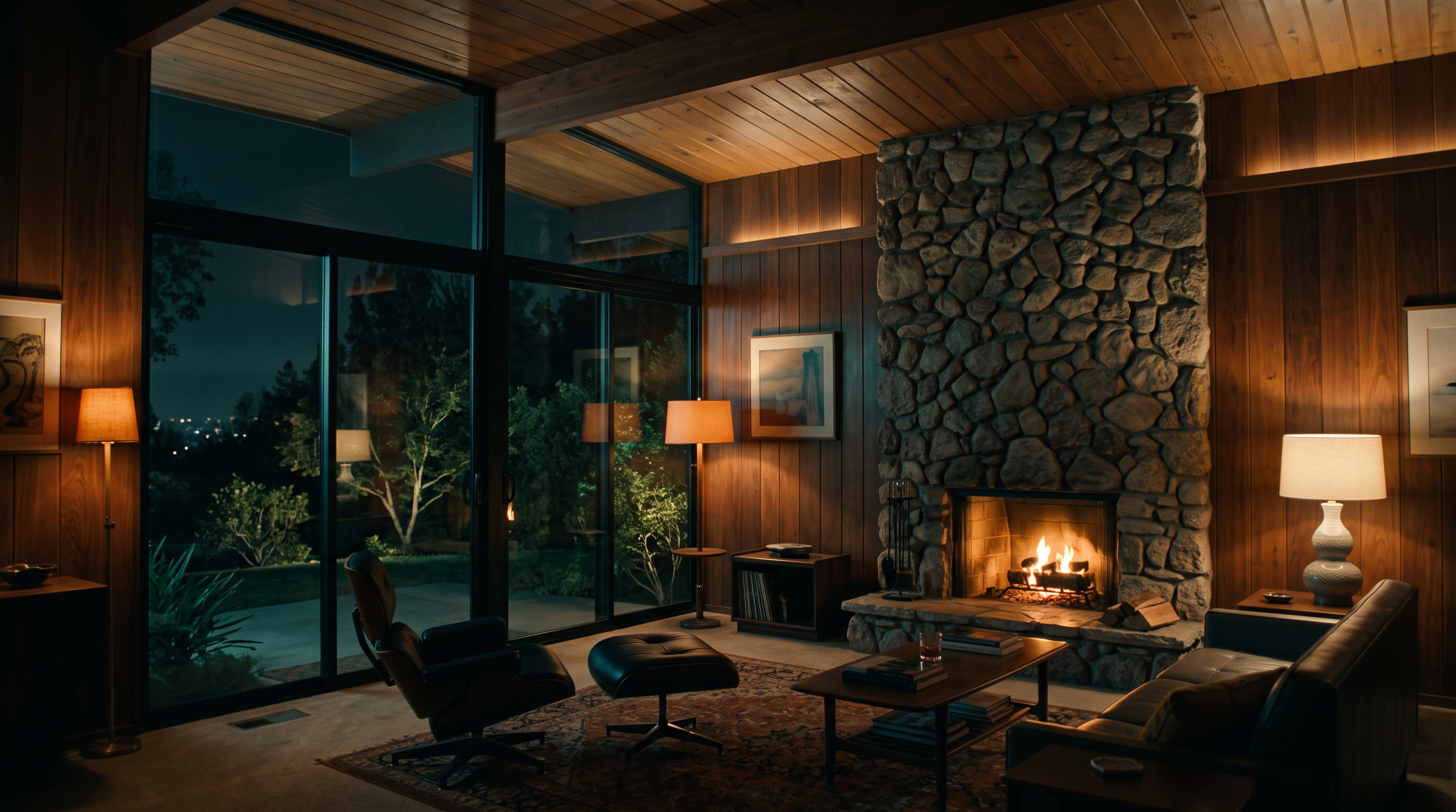 Cinematic still from The Fairbanks Residence, Palm Springs, CA