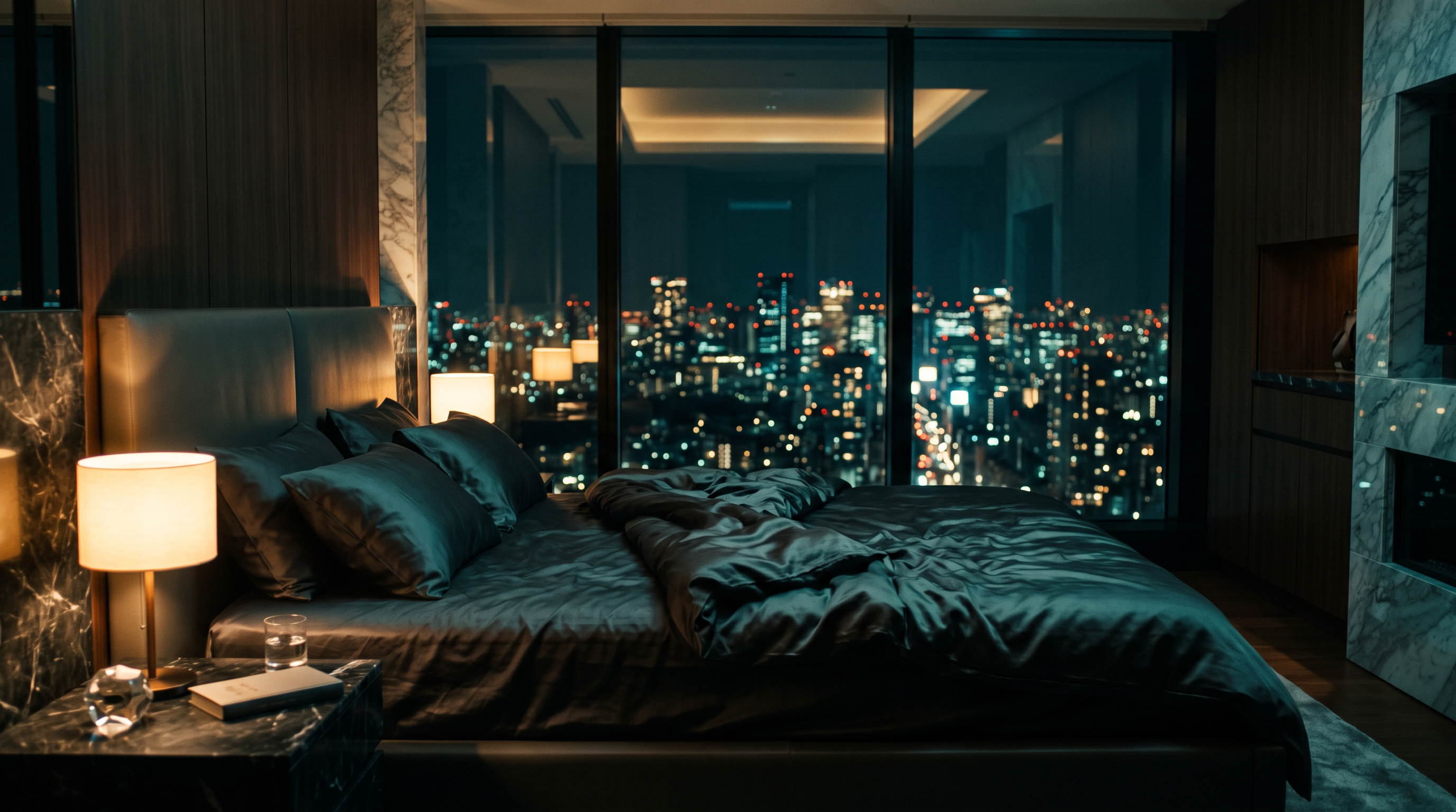 Cinematic still from Skyline Penthouse, Downtown Los Angeles, CA