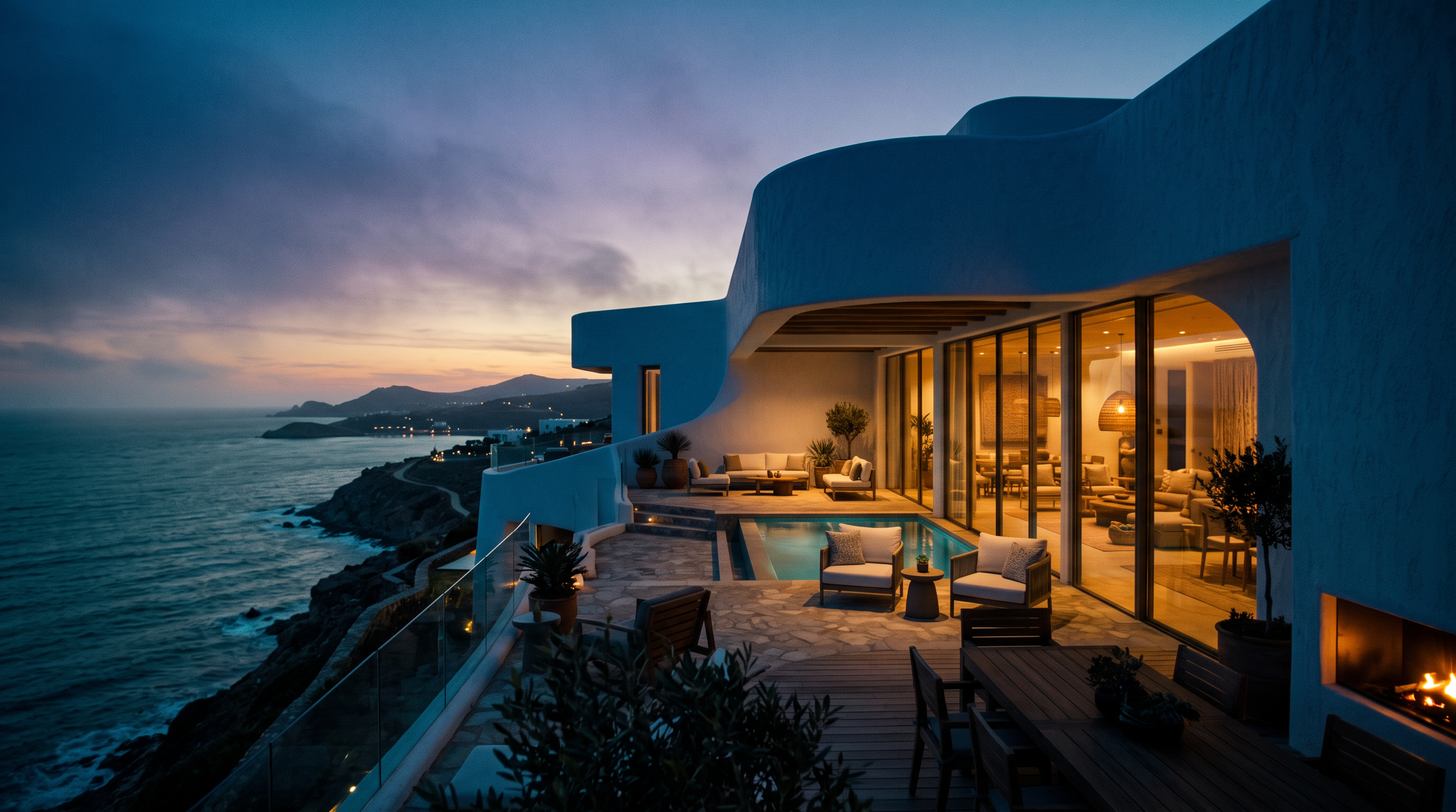 Cinematic still from Casa Marlow, Malibu, CA