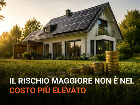 Il rischio maggiore non è nel costo più elevato