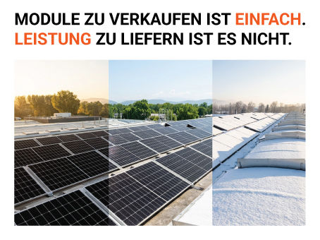 Module zu verkaufen ist einfach. Leistung zu liefern ist es nicht.