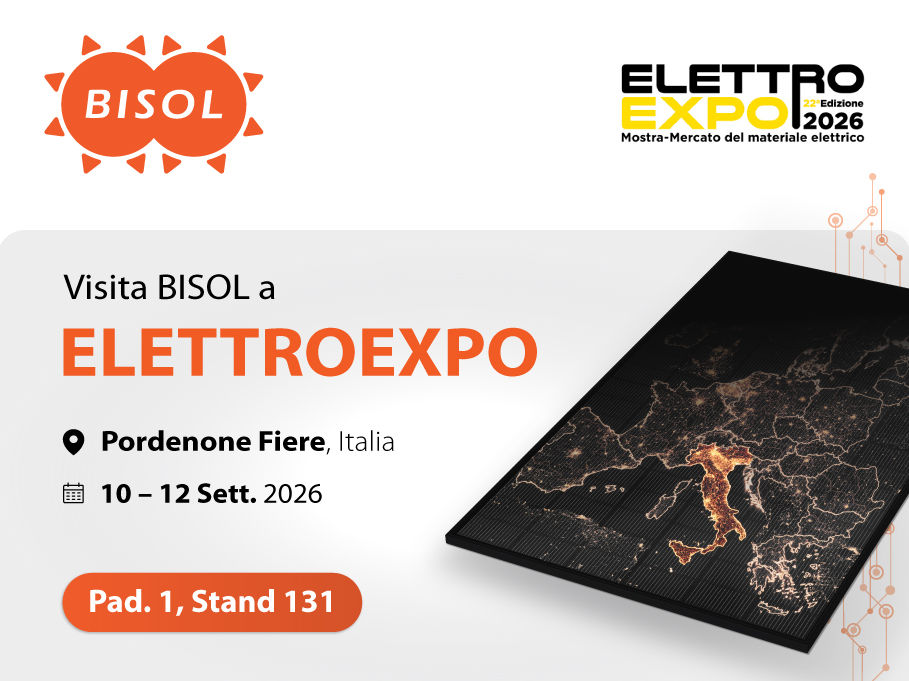 BISOL® a Elettroexpo 2026