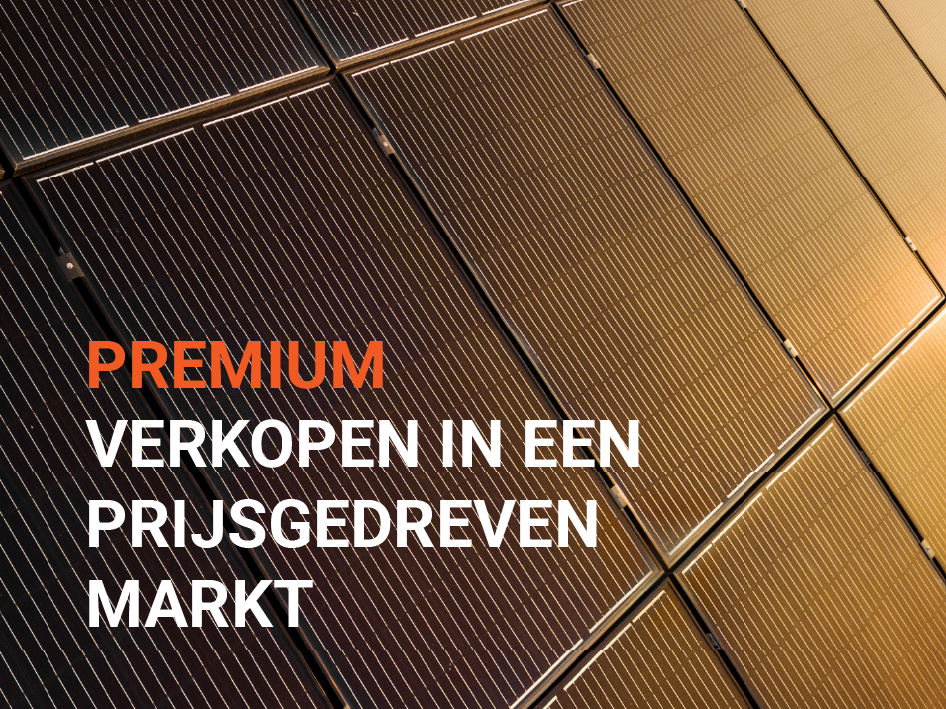 Premium verkopen in een prijsgedreven markt