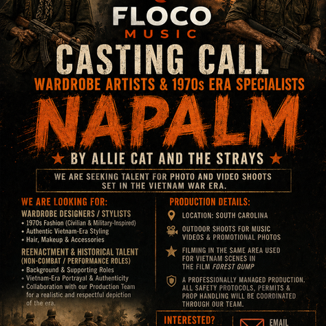 🎬 "NAPALM" Project Update - Casting Call!