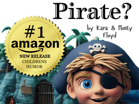 🏆"Can I Be a Pirate" Sails to the Top Spot! Now #1 on Amazon.com New Release List!! 🏆
