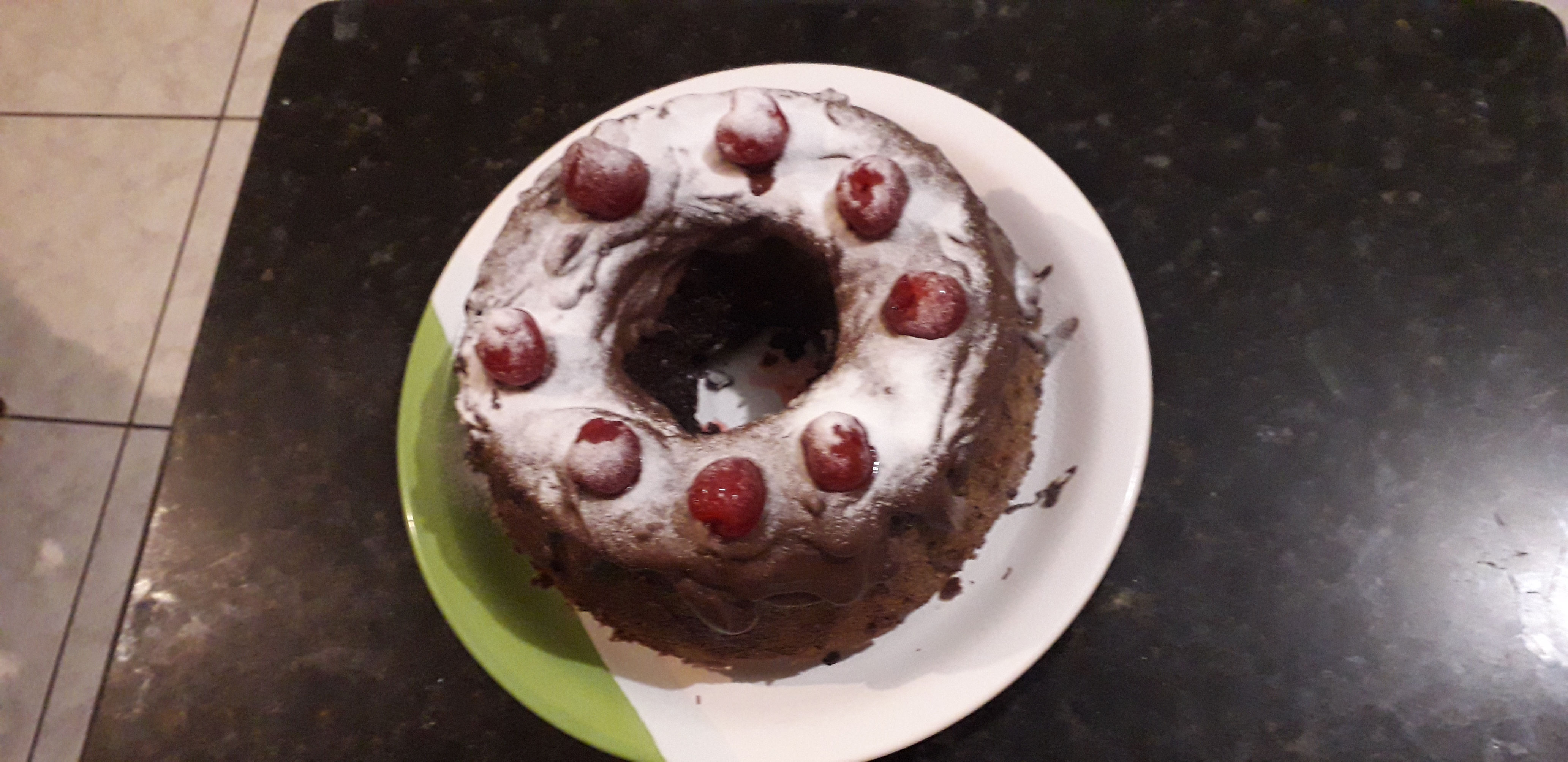 Bolo de Laranja, Gengibre e chocolate