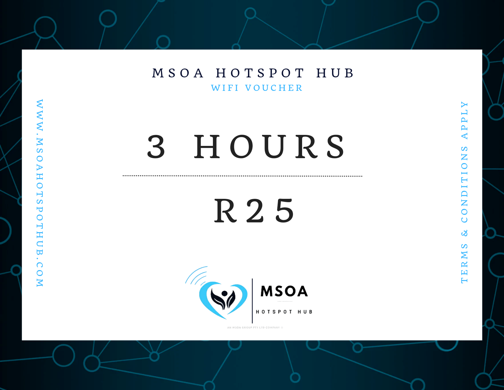 3 Hours Voucher