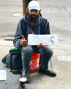 Two Things I Learned From The Homeless Comedian