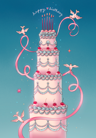 Happy Birthday Card Design