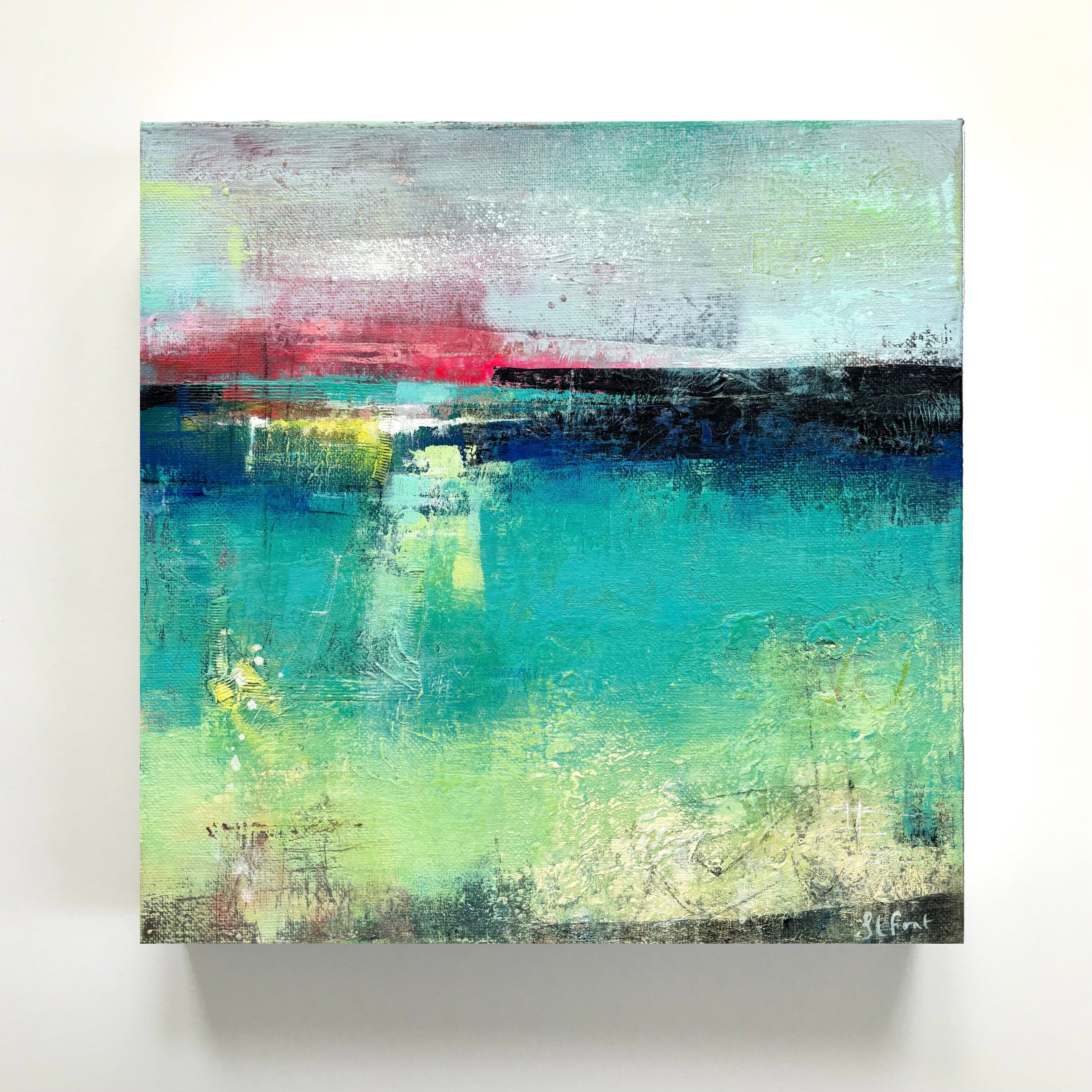 WHITE FLAG - 30 x 30 cm