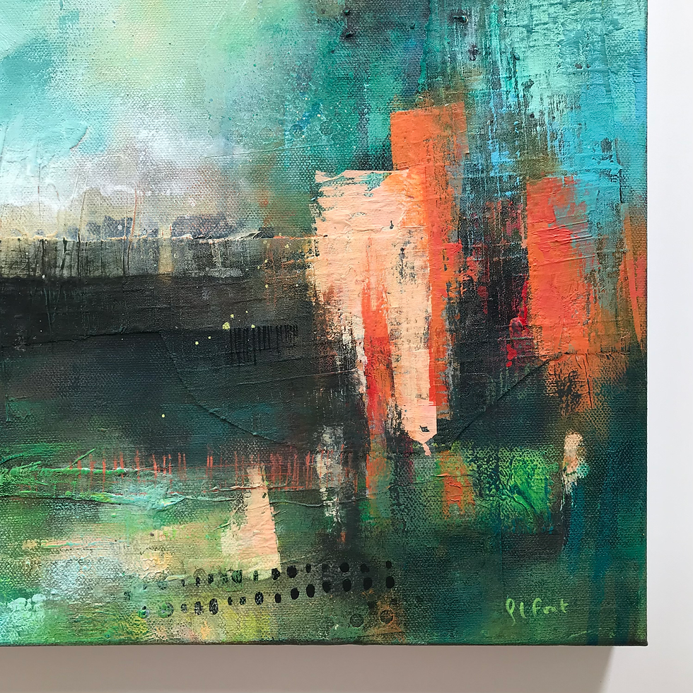 Thumbnail: BREAKING YOUR FALL - 60 x 60 cm