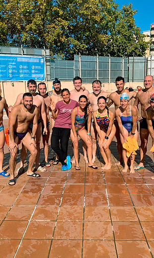 Imagen despues de una Sesion de formacion para una entidad con TFSwim