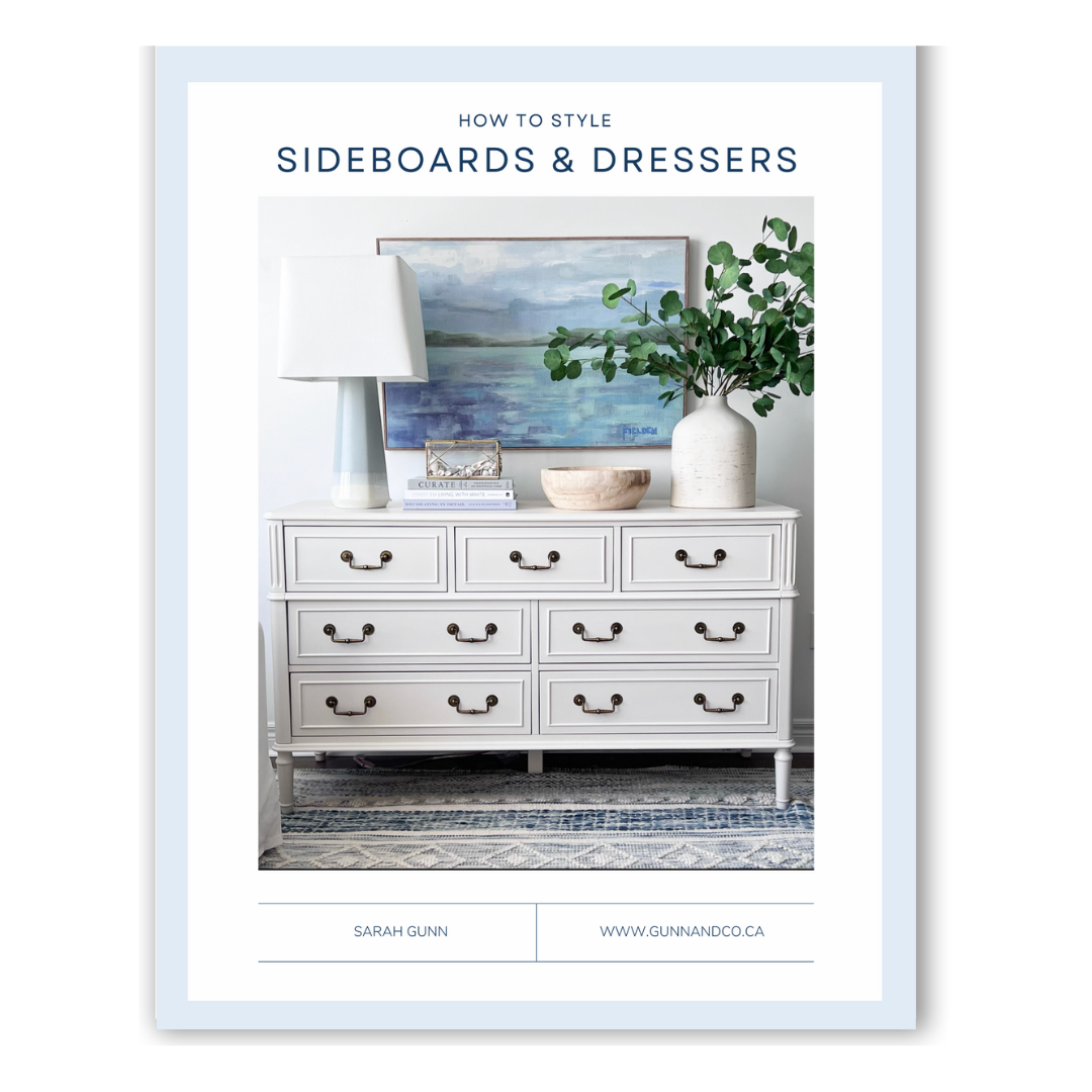 eBook: How to Style DRESSERS & SIDEBOARDS