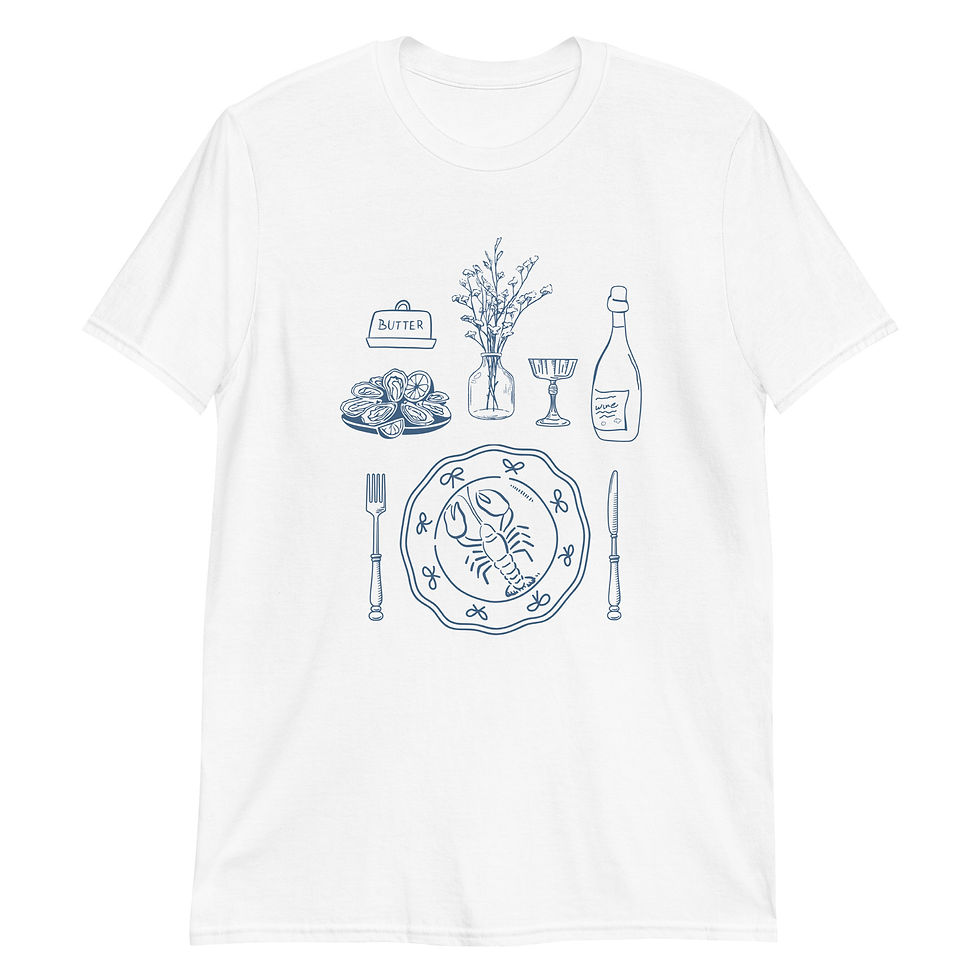 Thumbnail: Seafood Soirée Tee - White