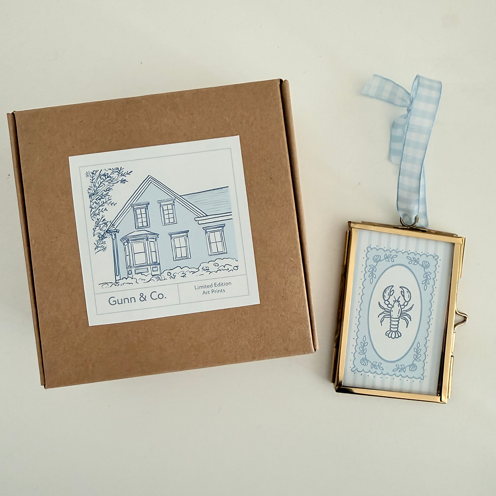 Thumbnail: CATCH OF THE DAY MINI ART PRINT