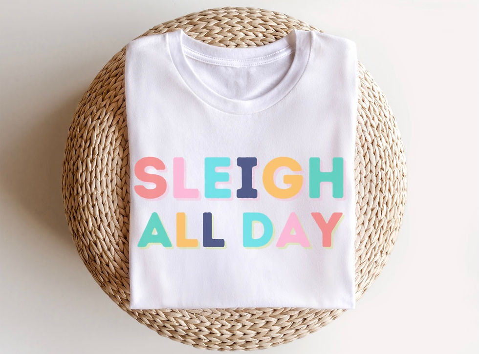 SLEIGH ALL DAY LONG SLEEVE TEE