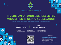 Register For "Inclusion of Underrepresented Minorities in Clinical Research"