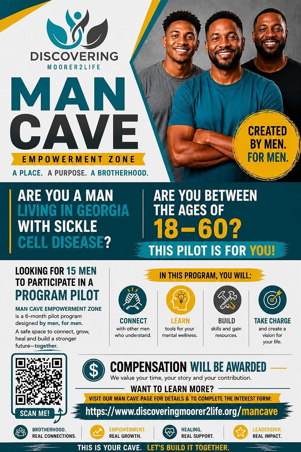 Participation Needed For The Man Cave Empowerment Zone