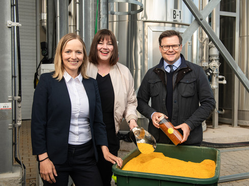 Dr. Anne Lamp, Katharina Fegebank & Carsten Schneider - ©Jonas Walter