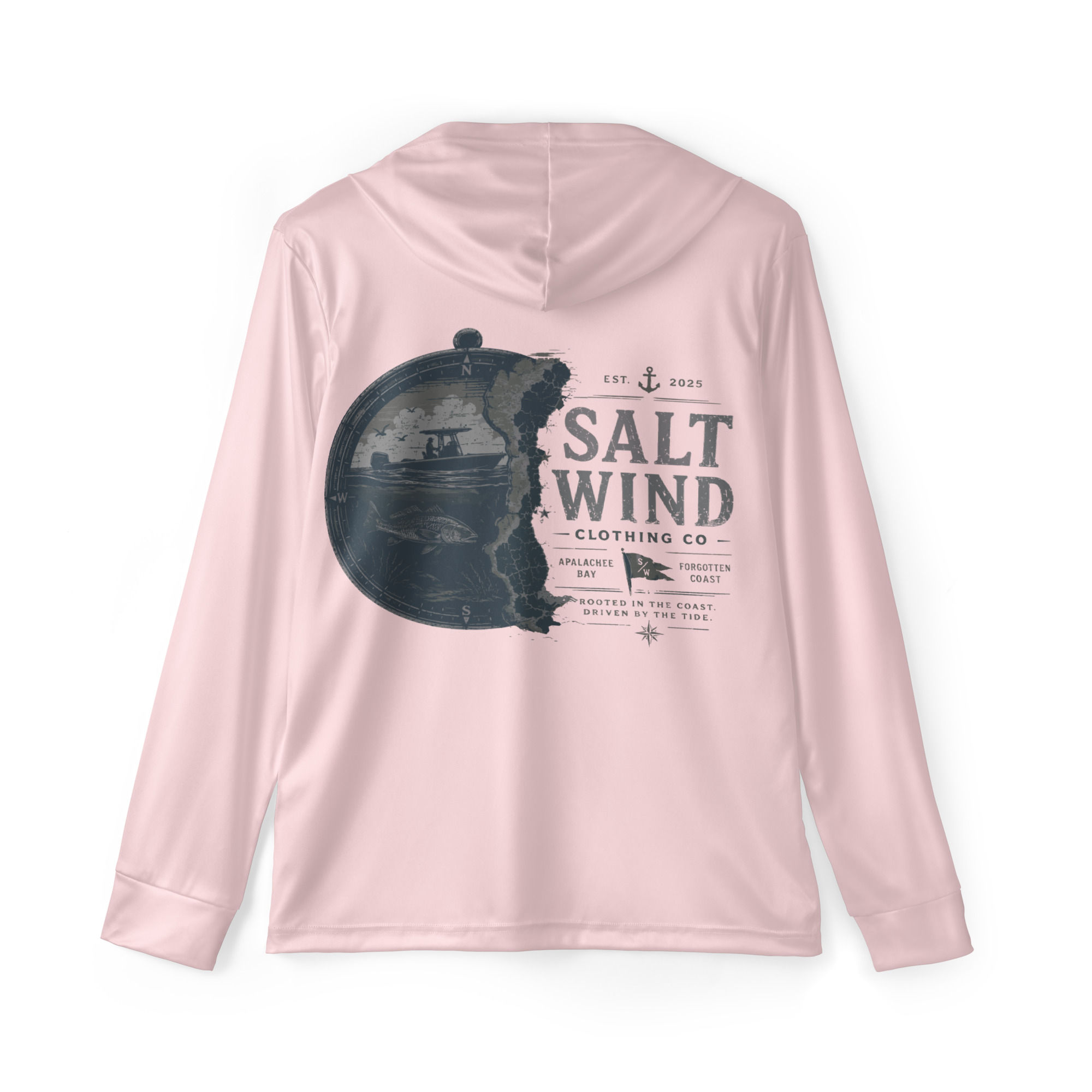 Coastal Bearings Pink - SPF 50 Hoodie
