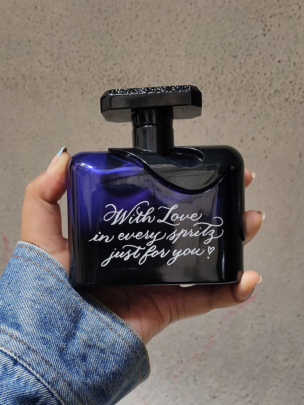 Thumbnail: Perfume bottle with custom name engraving in elegant script.