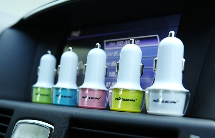 Миниатюра: АЗУ Nillkin Jelly blue Car Charger