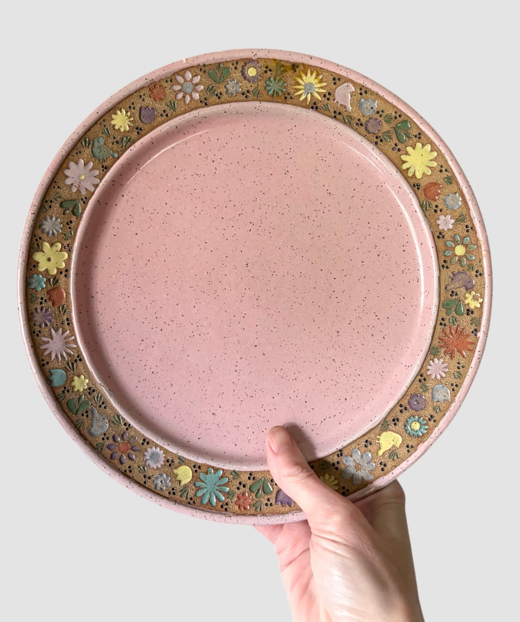 Folk Dinner plate