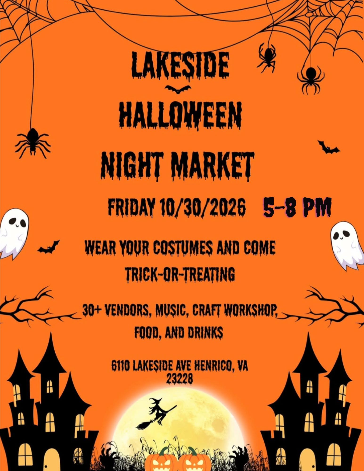 Lakeside's Halloween Night Market