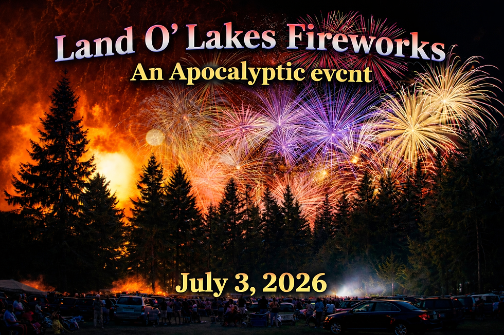 Land O' Lakes 3rd of July Fireworks