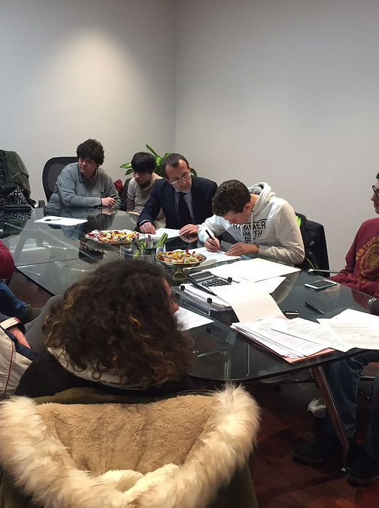 Firma dell'atto costitutivo | Fenix Eventi