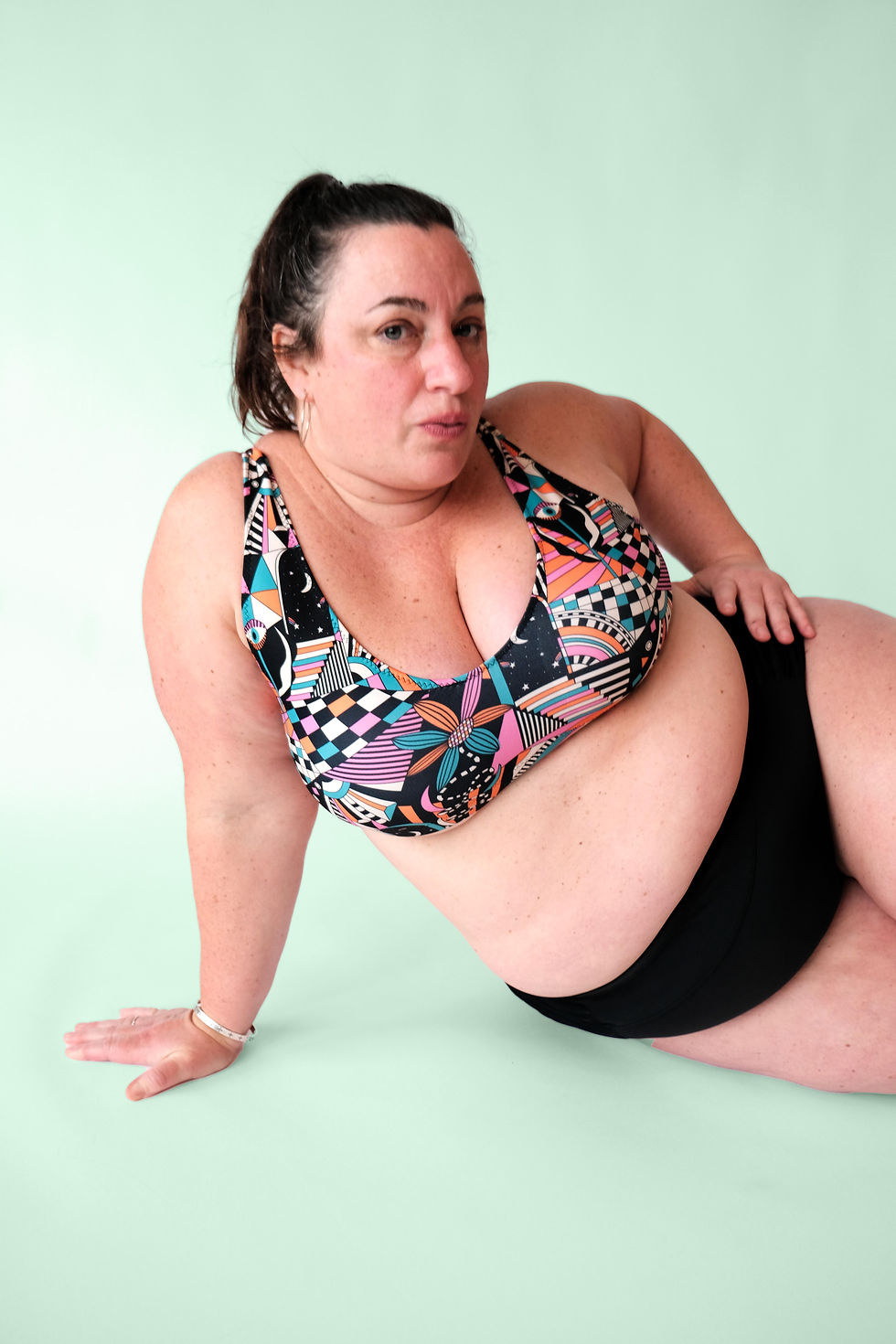Thumbnail: Into The Portal Recycled High Waist Bikini