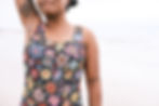 Thumbnail: Rainbow Flowers One-Piece Swimsuit