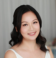 Natural bridal look for KL intimate wedding in by Amlicia Makeup Hair