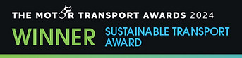 Winner of The Motor Transport Awards 2024 Sustainable Transport Award