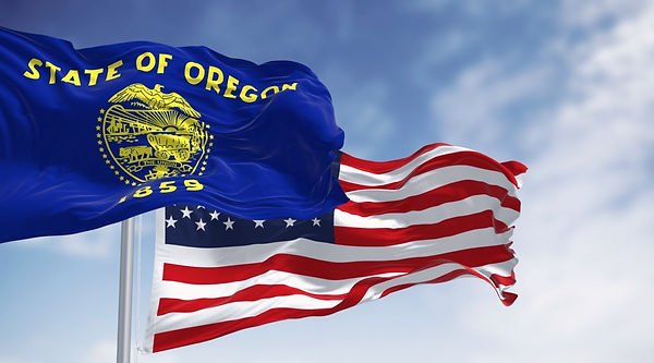 God's Kudzu Killer Oregon Flag