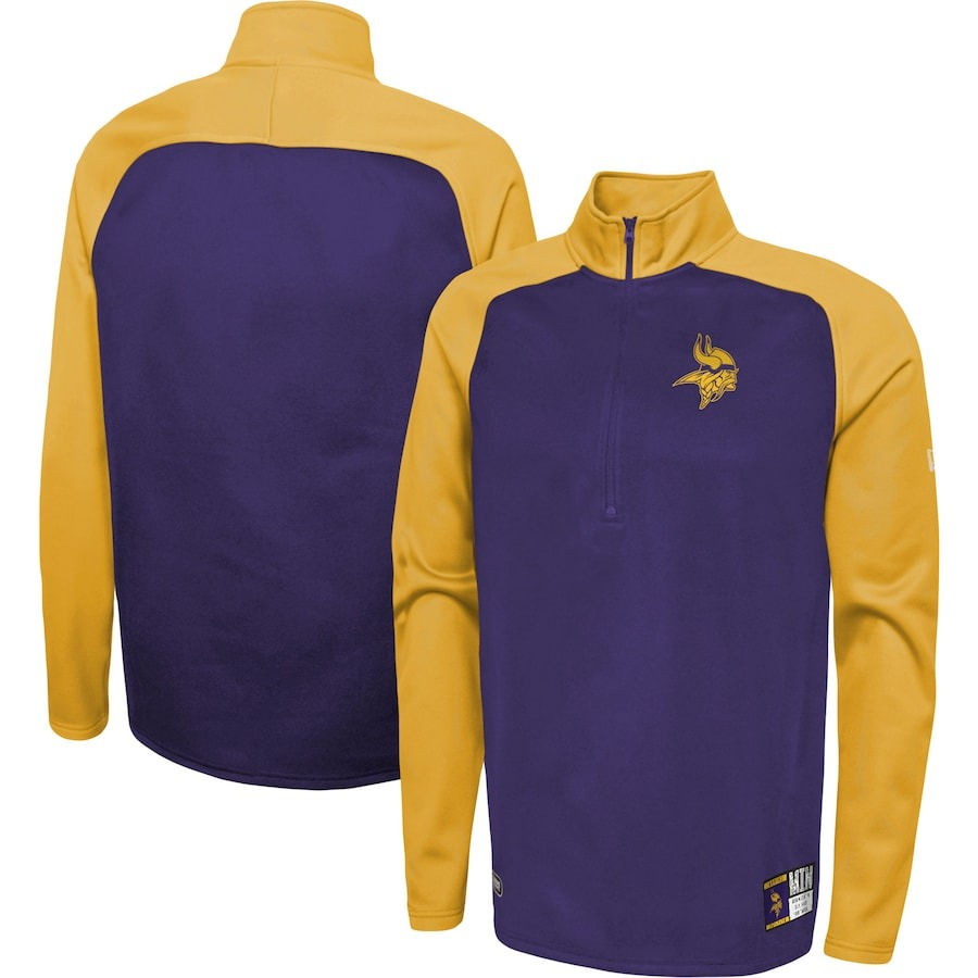 Minnesota Vikings Half-Zip Jacke
