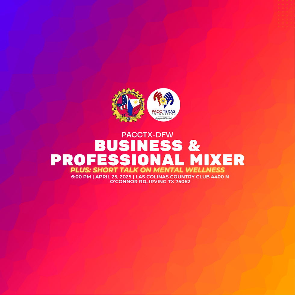 Business and Professional Mixer with a Short Talk on Mental Wellness