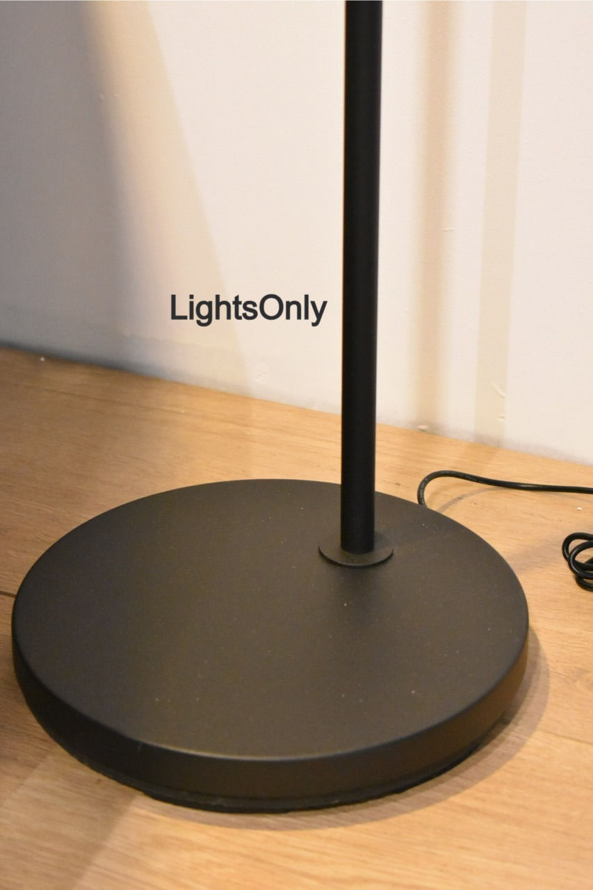 Thumbnail: Sapporo vloerlamp leeslamp zwart