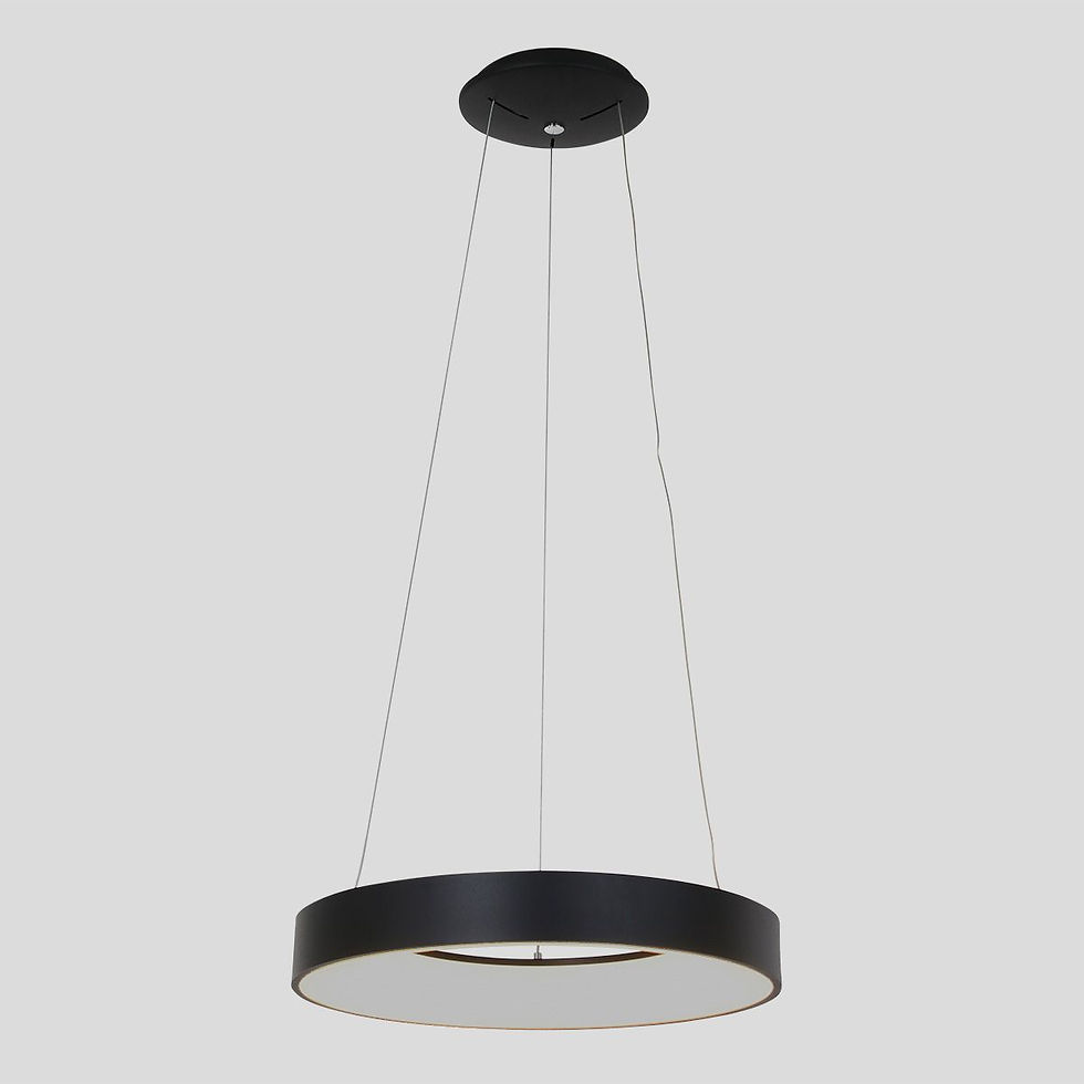 Thumbnail: Hanglamp Ringle 2695 Zwart 48