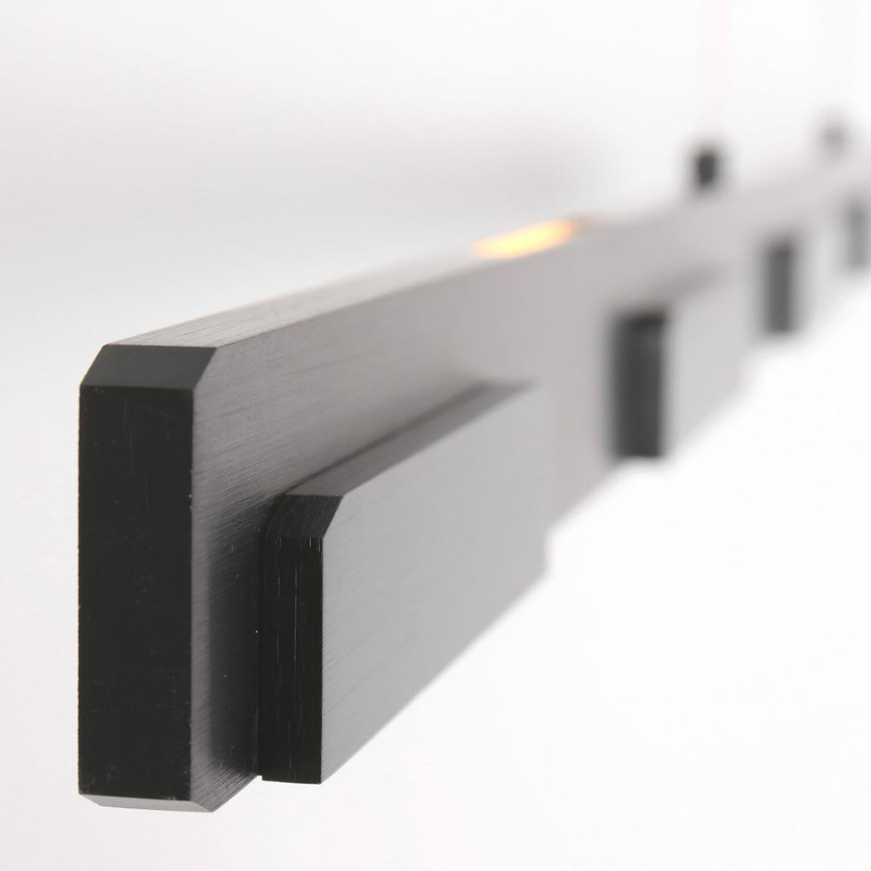 Thumbnail: Bloc hanglamp zwart 3296ZW