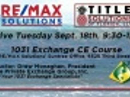 1031 Exchange Summary