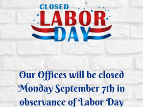 RE/MAX Offices Closed for Labor Day