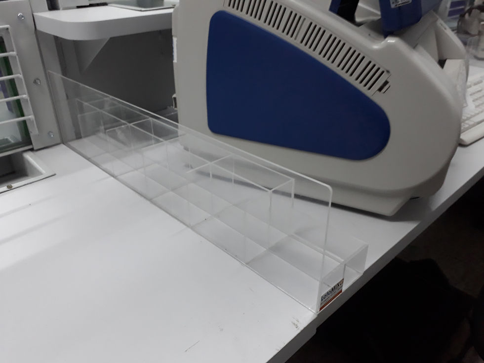 Escaninho Porta Contas | Acrílico Cristal