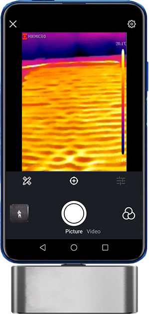 Miniatura: Mini câmera termográfica 5ºC a 100ºC para smartphones | INSTRUTEMP - ITMINI