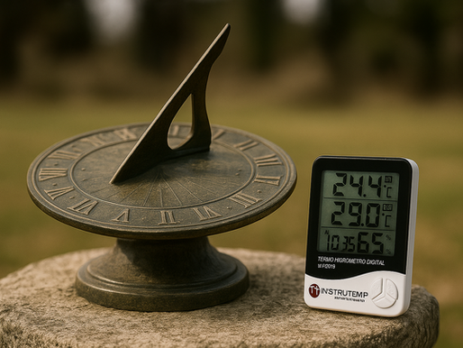VOCÊ SABIA ? DO RELÓGIO DE SOL AOS SENSORES DIGITAIS: A FASCINANTE EVOLUÇÃO DOS INSTRUMENTOS DE MEDIÇÃO
