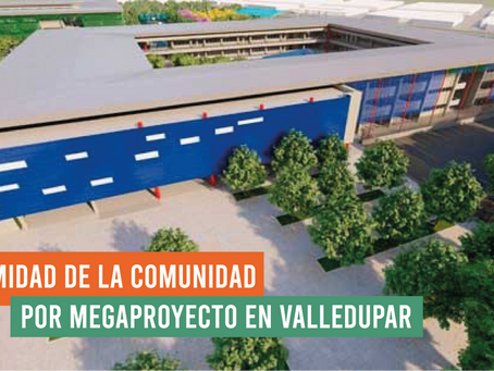 Inconformidad de la comunidad por megaproyecto escolar en Valledupar