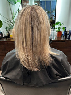 Before Bellami Volume Weft Extensions San Francisco